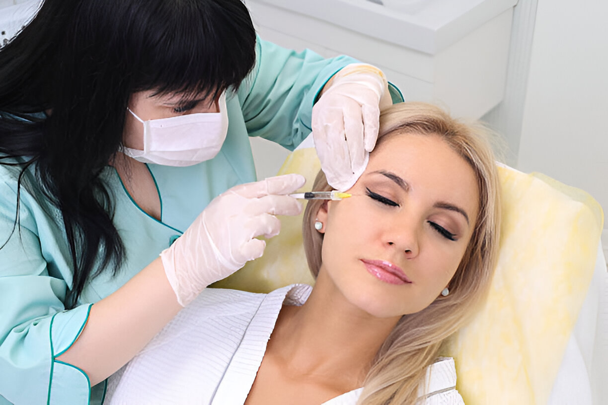 A Dysport injectable treatment at Beauty Bungalow in Tustin